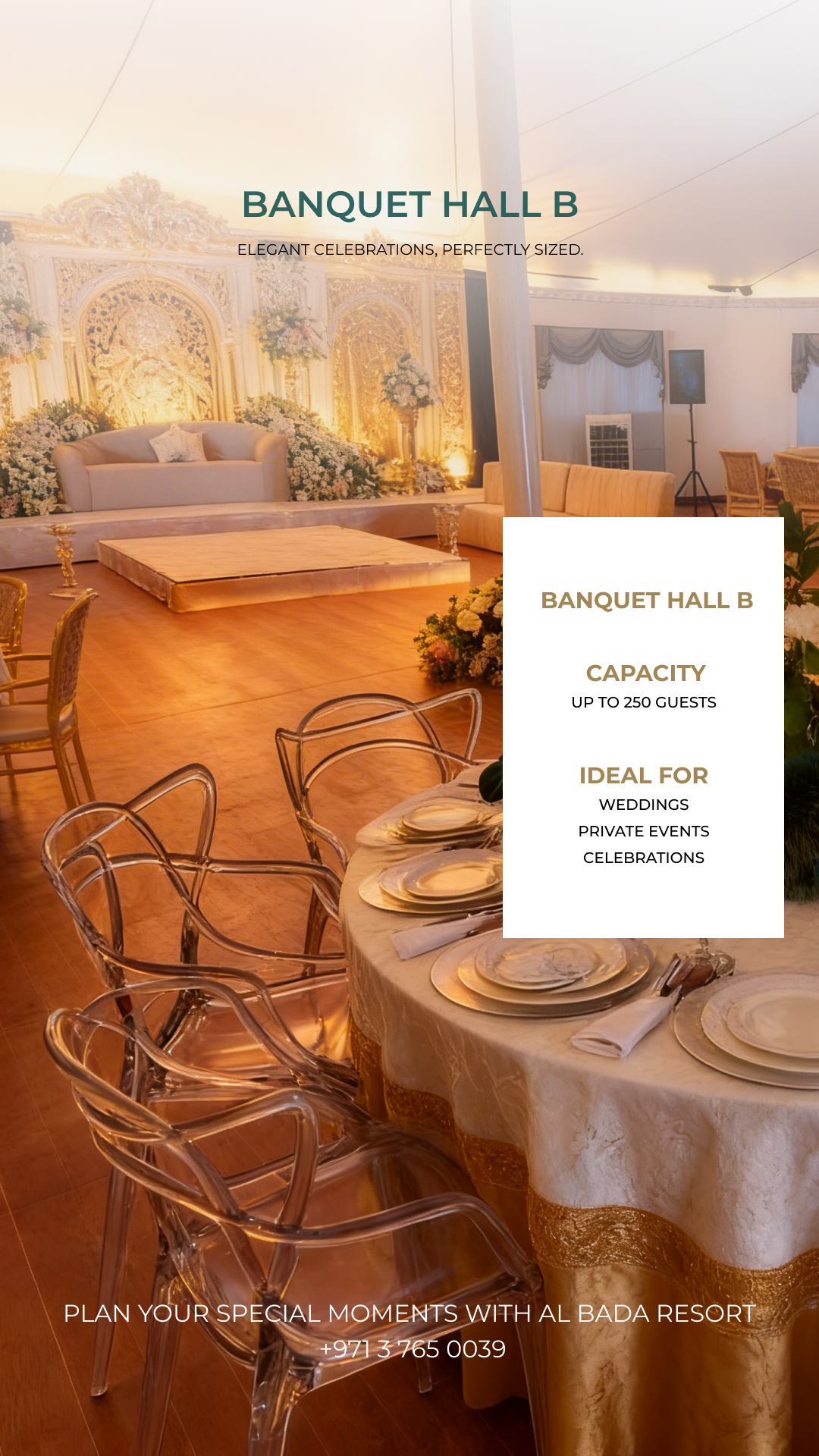 Event setup